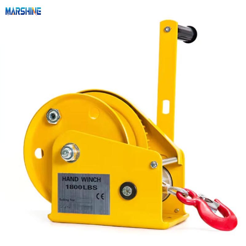 1800lb tragbare Hand Winch Cable Puller Winde