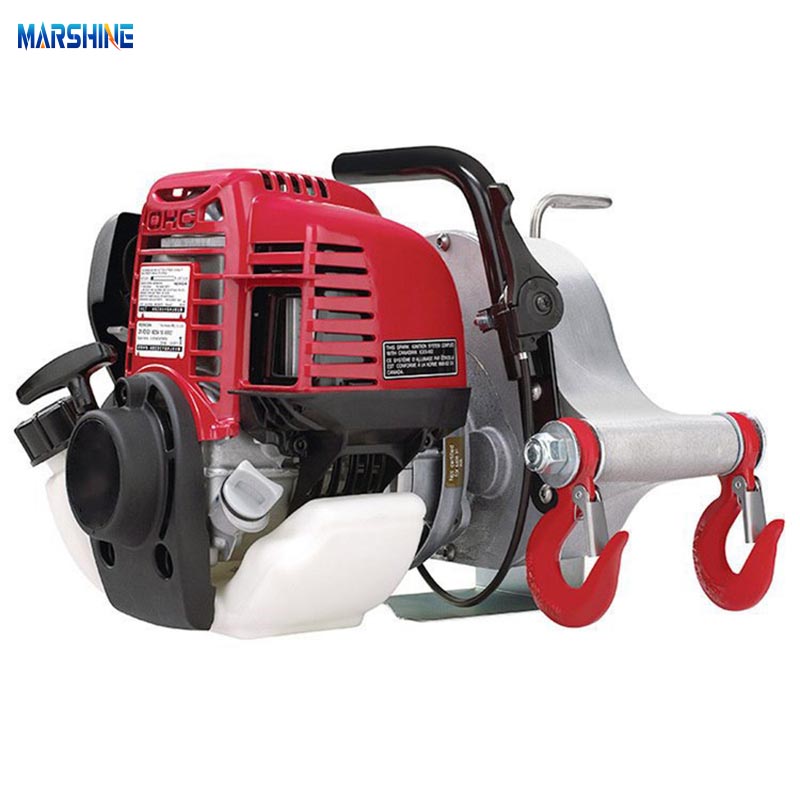 So verwenden Sie die Marshine PCW3000 Tragbare Pulling Winch Machine