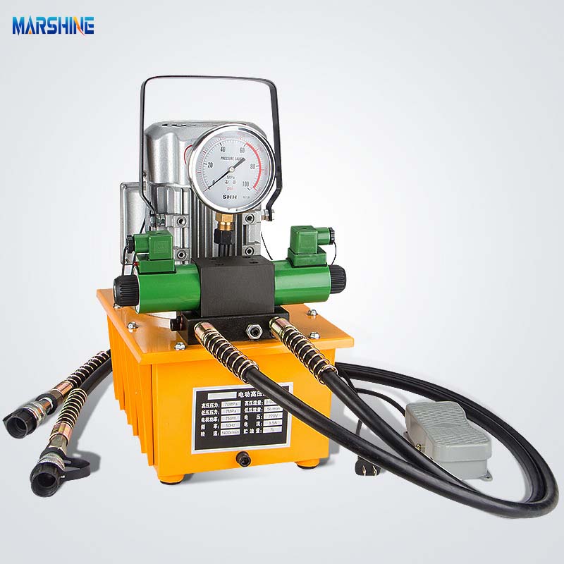 So verwenden Sie Marshine ZCB-700 Magnetventilhydraulische Elektropumpe
