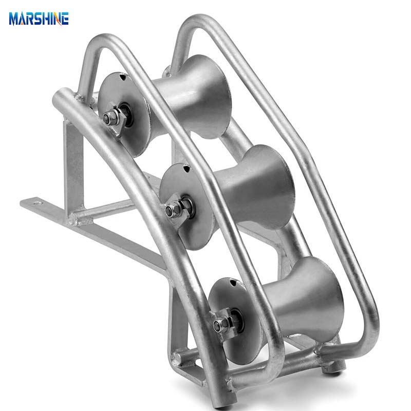 Aluminium-Rolle, Stahlrahmen, MARML-5 Schacht-Führungsrolle