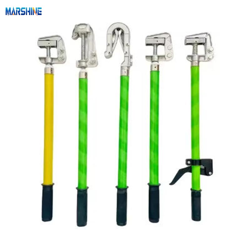 Hochspannungs-Erdungsstab aus Glasfaser