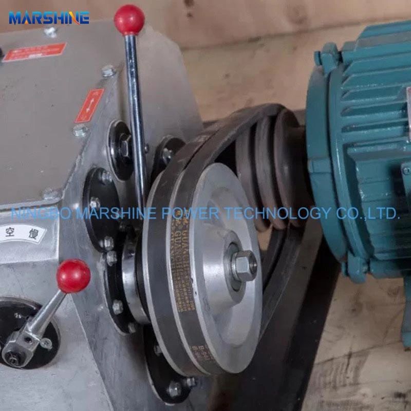 Portable Electrical Cable Pulling Winch Machine