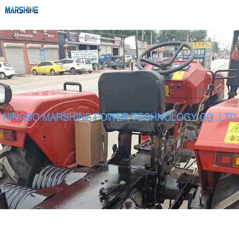 Four Wheel Drive Tractor Cable Pulling Winch Machine