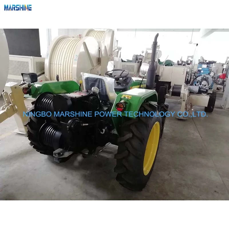 Four Wheel Drive Tractor Cable Pulling Winch Machine