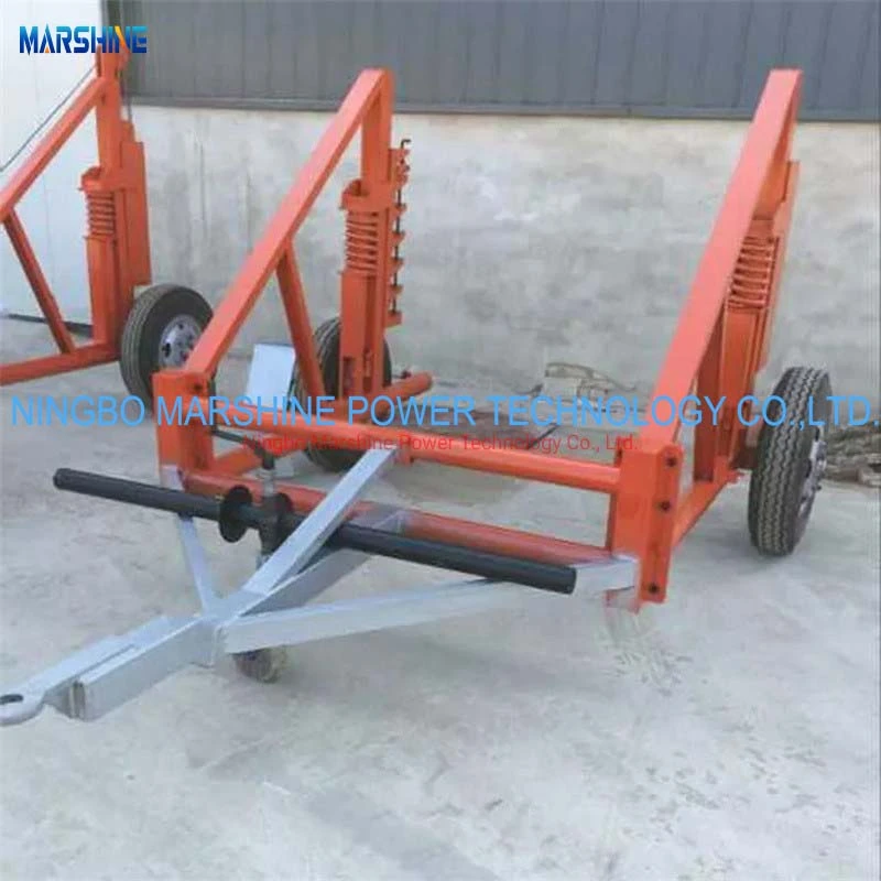 Steel Cable Reel Cable Drum Trailer