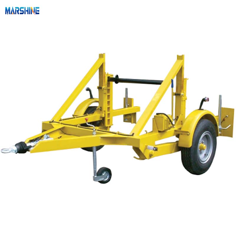 Einachsiger hydraulischer Kabeltrommelanhänger MAR-CD-70